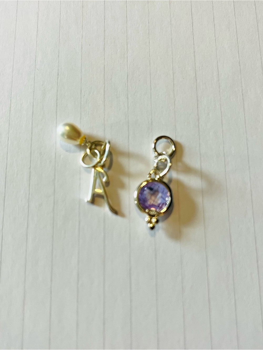 Pair of Bracelet Charms from Things Remembered